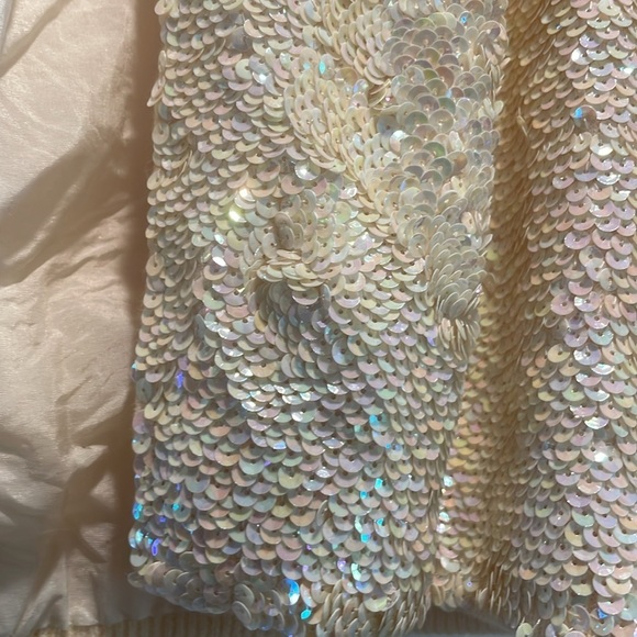 Alexander’s Vintage Sequin Cream Jacket - Picture 3 of 16